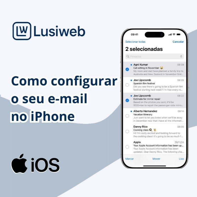 Como configurar o seu e-mail no iPhone