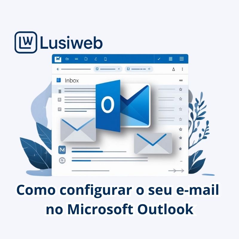 Como configurar o seu e-mail no Microsoft Outlook